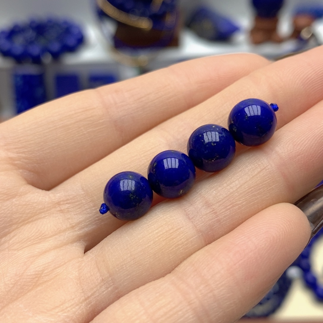 青金石未镶嵌隔珠8.6mm