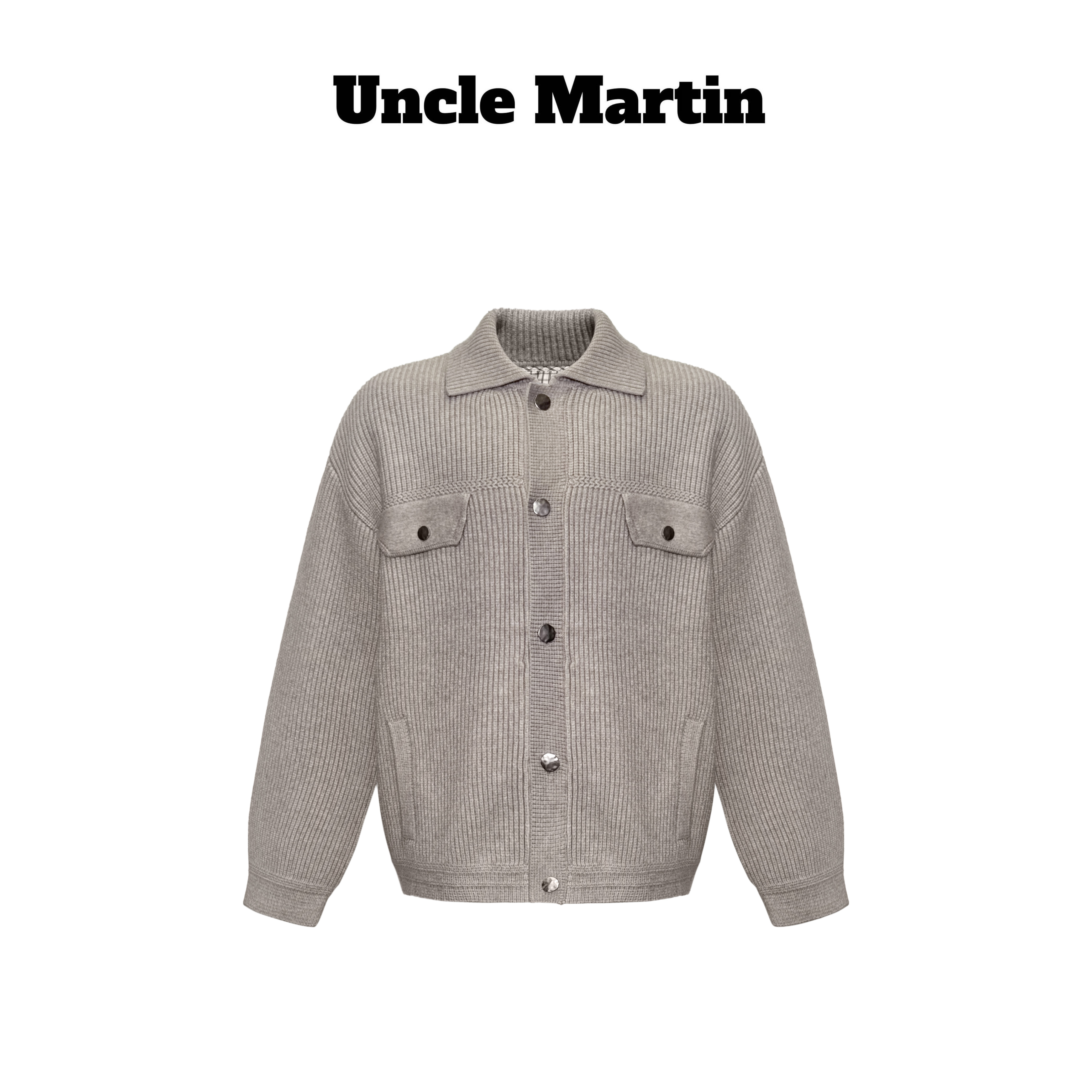 马丁叔叔 25AW秋冬外套翻领保暖加厚夹克翻领款 039