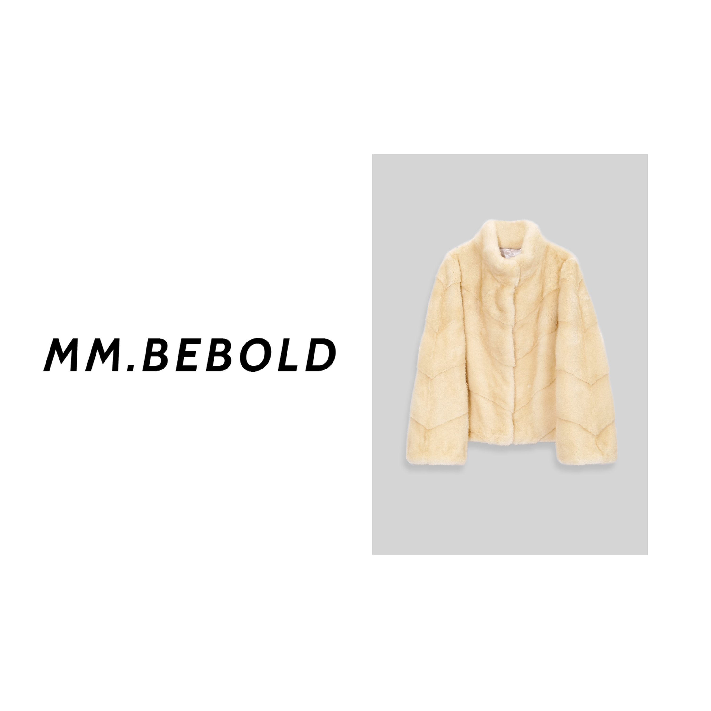 【蓓蓓精选】华光 保暖短款貂皮外套MSL5584