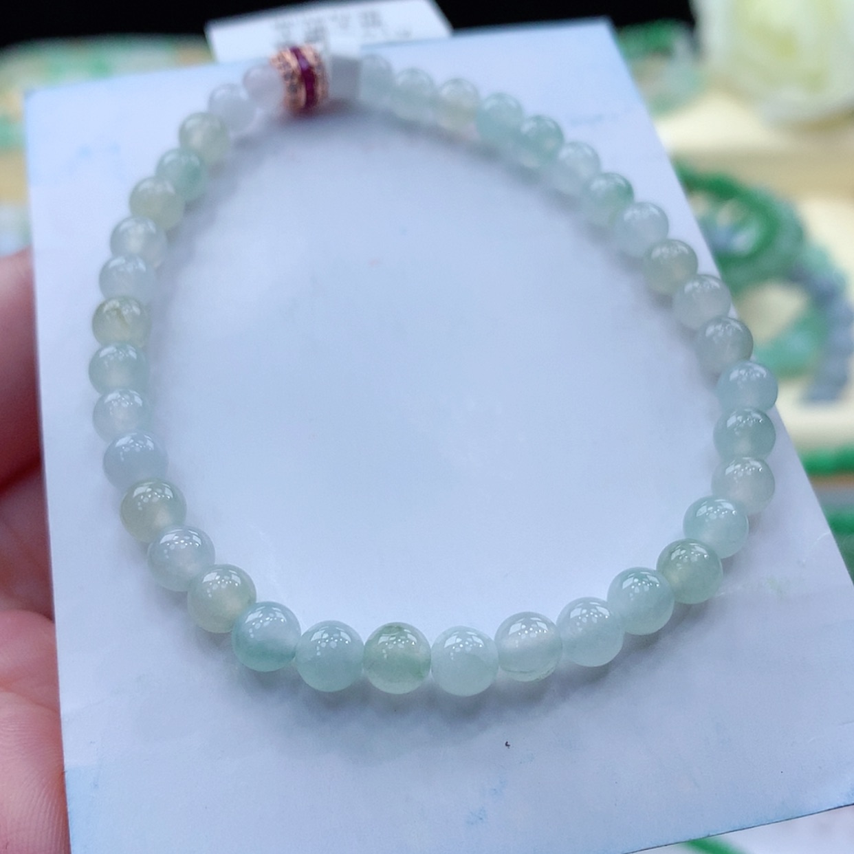 【闪购商品】翡翠颈饰未镶嵌缅甸天然a货翡翠