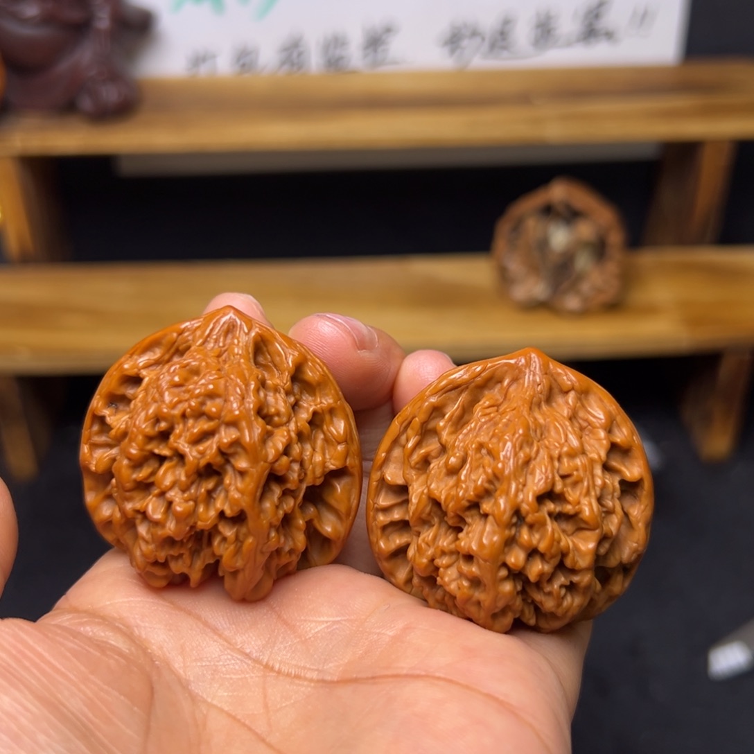 生***明桃核把件满天星福利福利