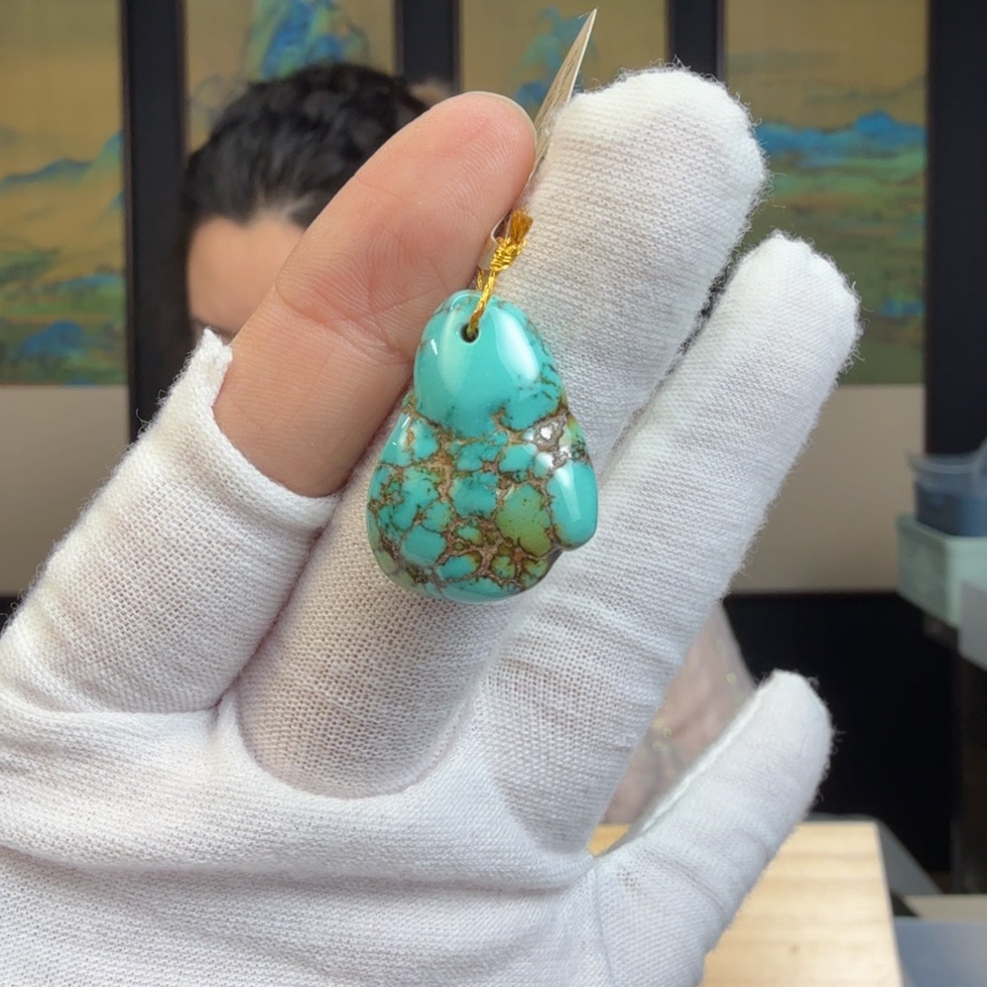 绿松石未镶嵌珠宝奇石