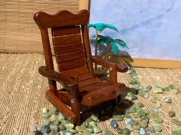 大果紫檀红木手机支架，创意桌面懒人支撑架可做礼物