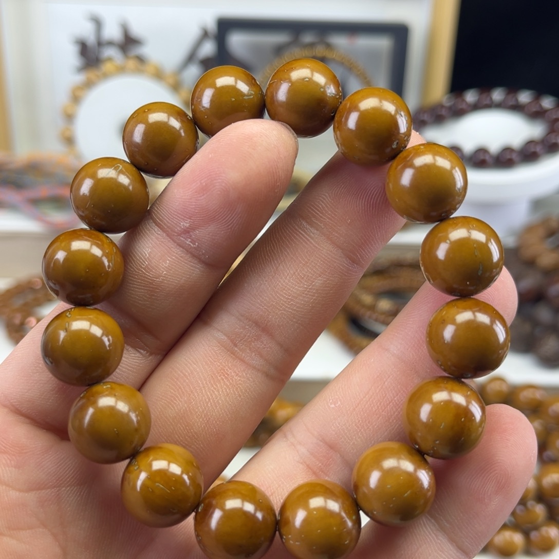 一***笑紫金鼠手串紫金鼠光珠手串14