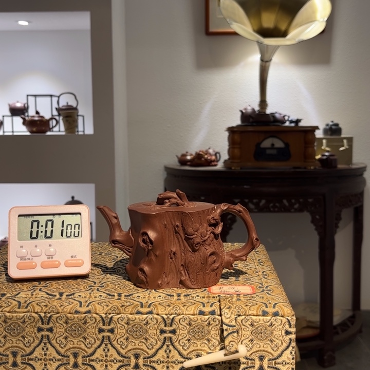 紫砂茶壶大*紫砂 原矿泥料