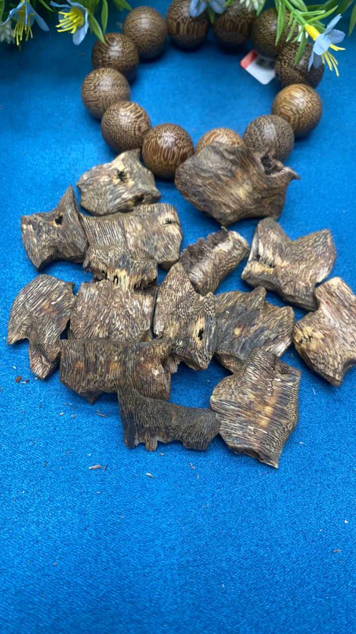 沉香文玩原创木作碎屑2