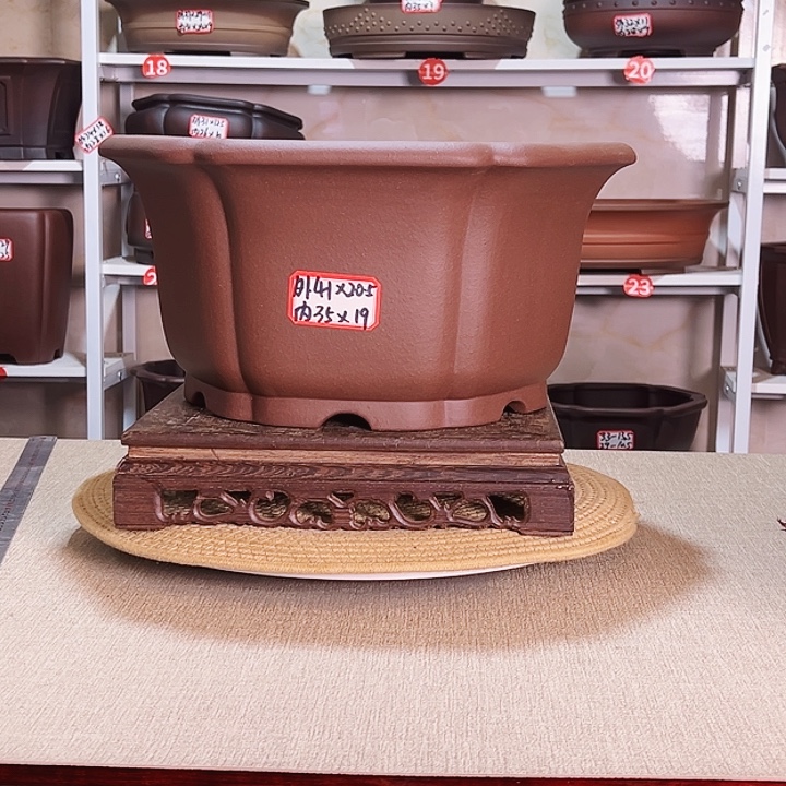 紫砂花盆紫砂花盆