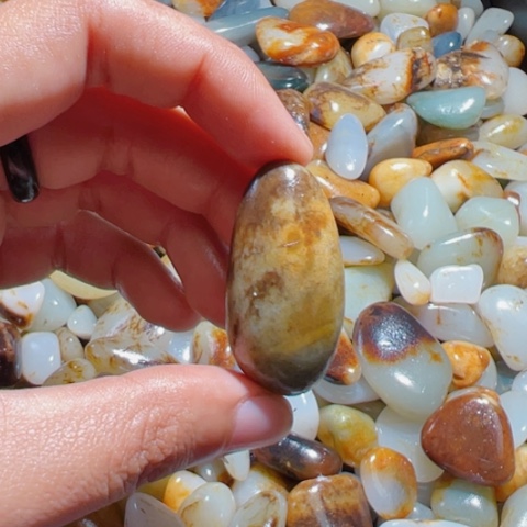 和田玉（糖玉）手链未镶嵌15