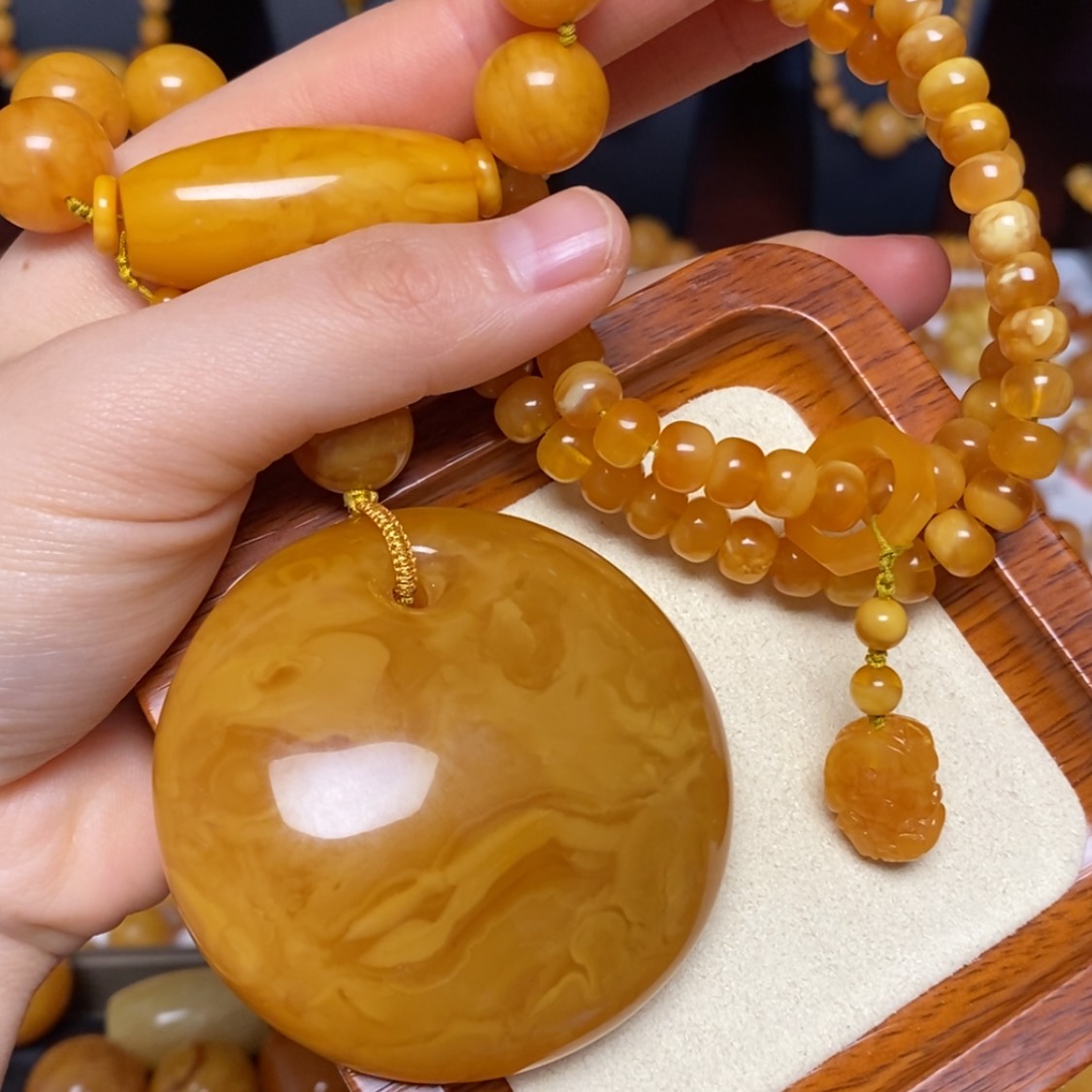 【闪购商品】未镶嵌蜜蜡颈饰项链