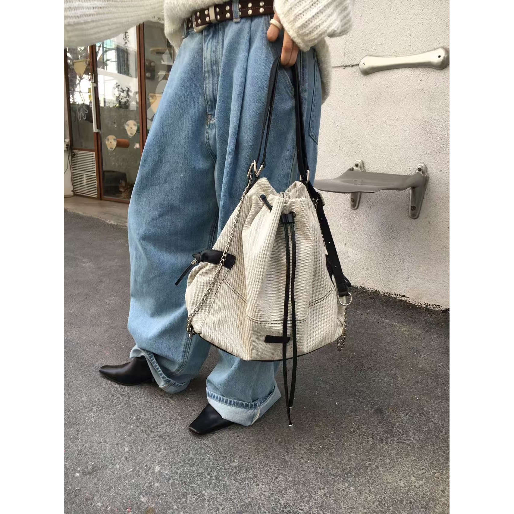 【INAIEN】线上款 “旅行者” 双肩包 单肩两背