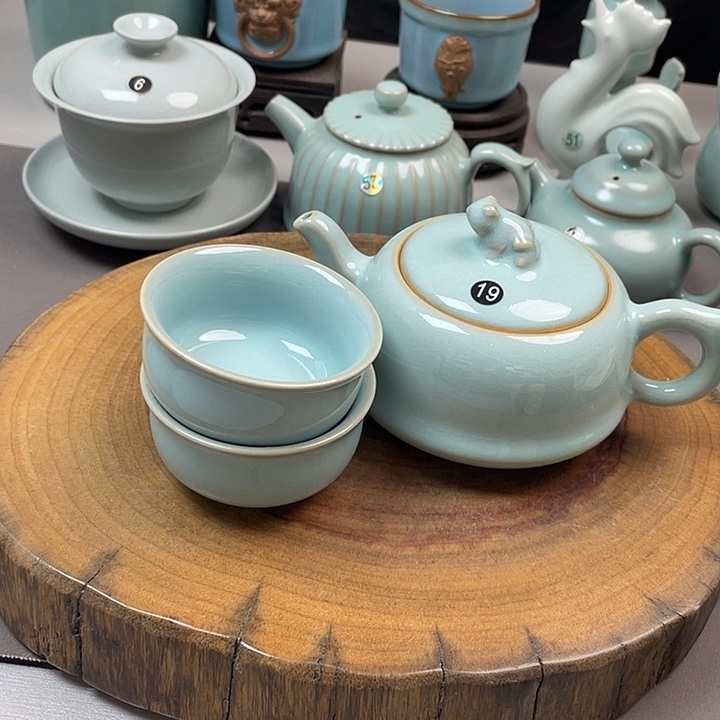 姓***烈陶摆件壶杯98888888