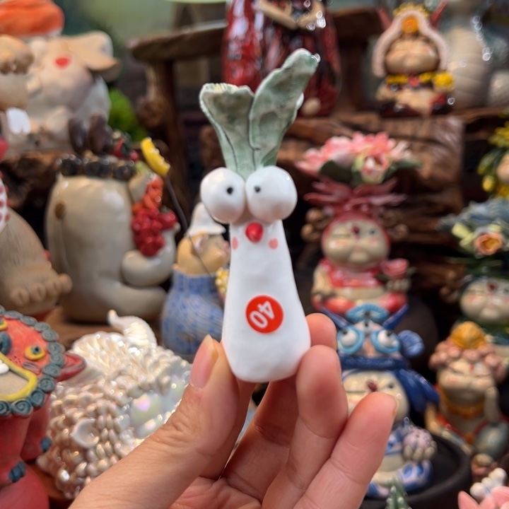 当***梨摆件陶小镇青花每日有新品