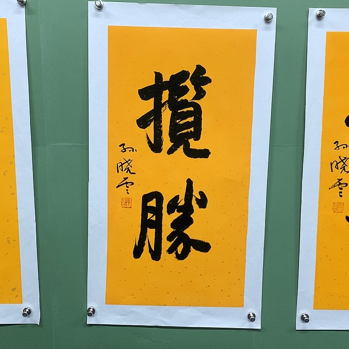 横款精品书法作品展