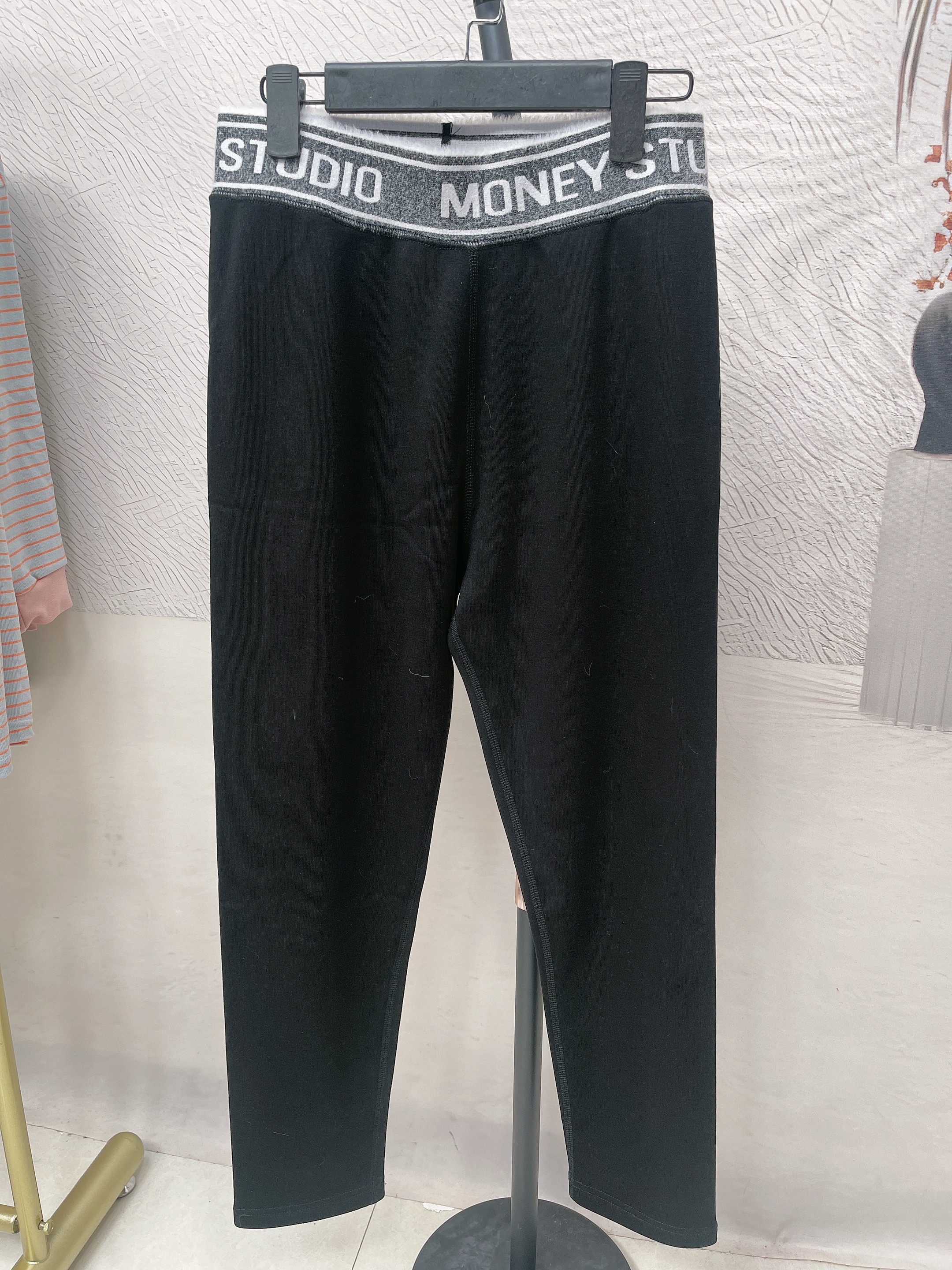 【毛边裤】加绒加厚加肥保暖裤