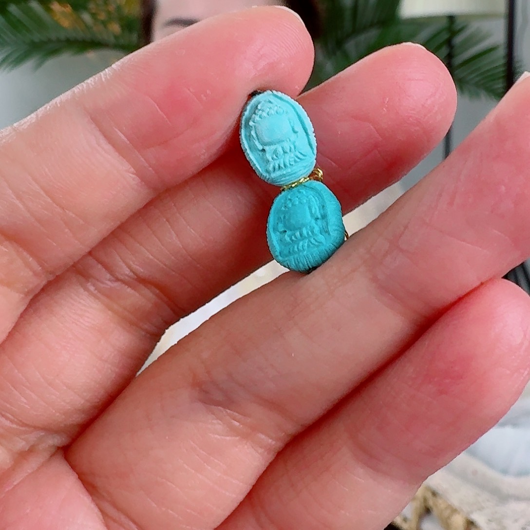 未镶嵌绿松石珠宝奇石