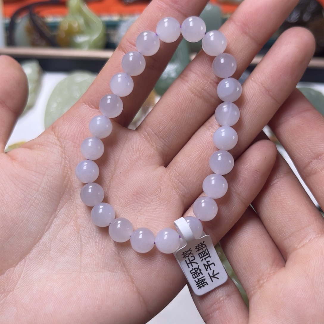 和田玉手串未镶嵌小*