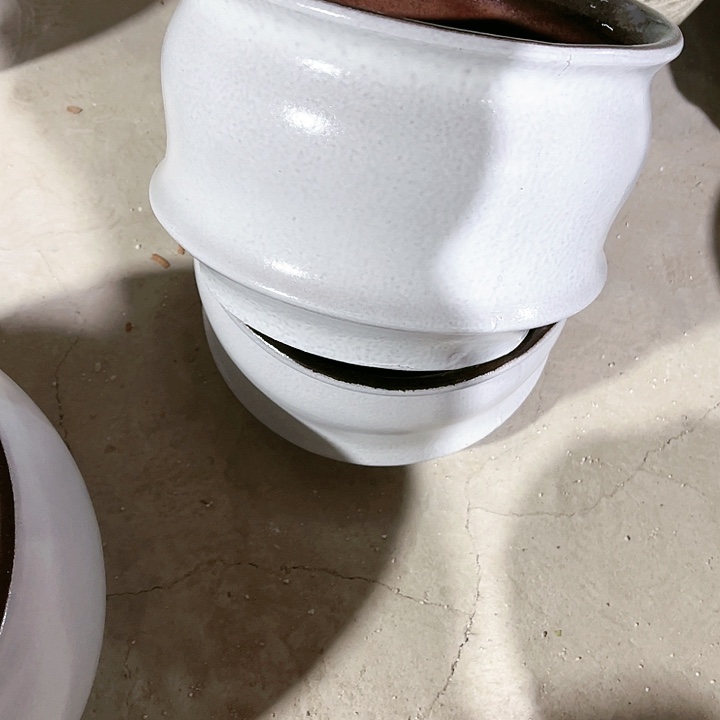 红陶口径20高度14两只正品