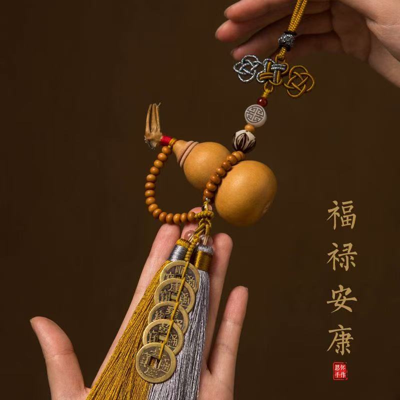 现代文创（工艺品）挂饰饰品吊坠民俗花钱摆件和各种编织品创意挂件