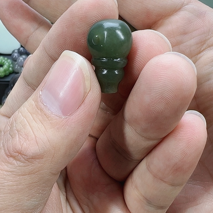 和田玉三通未镶嵌