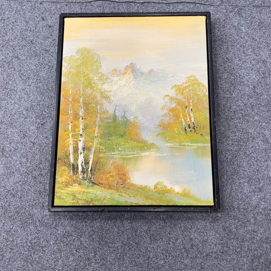 【闪购商品】油画风景33/43带框-///