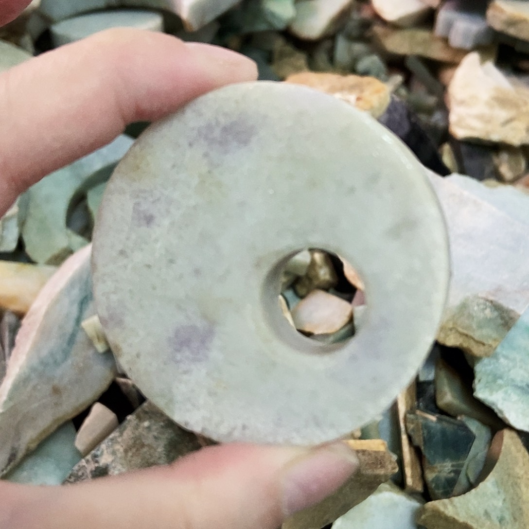 翡翠未镶嵌颈饰天然翡翠