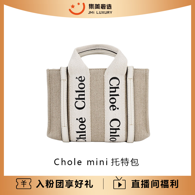 99新 Chloe/蔻依 Chole mini托特包时尚休闲百搭包/AM2077