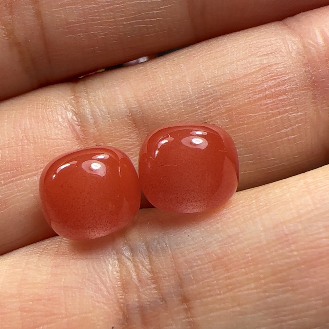 南红玛瑙珠子未镶嵌