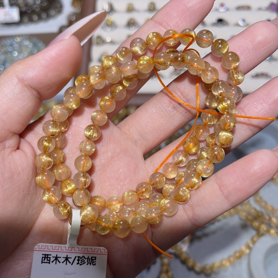 未镶嵌手链水晶自***?手链