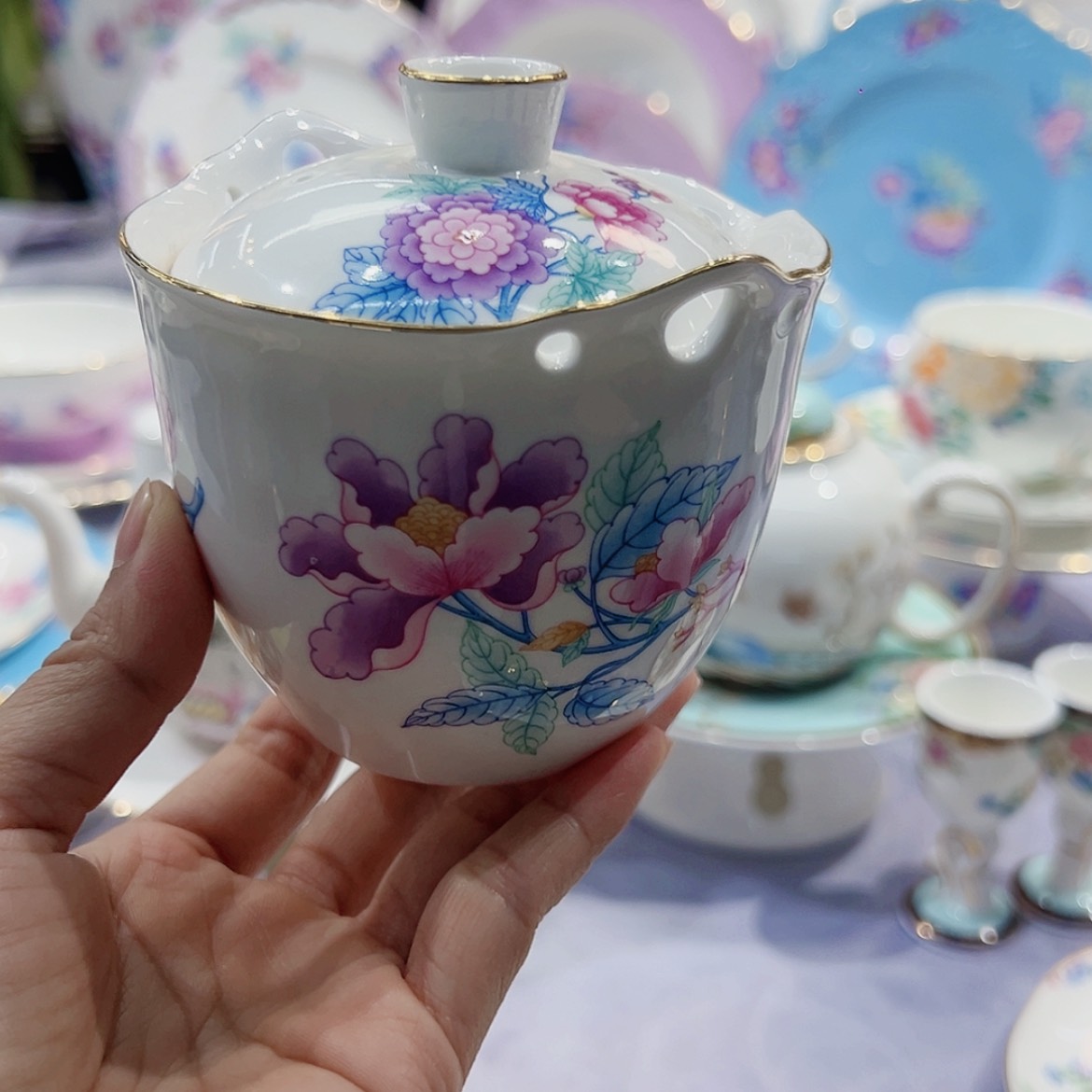 【闪购商品】骨瓷盖碗