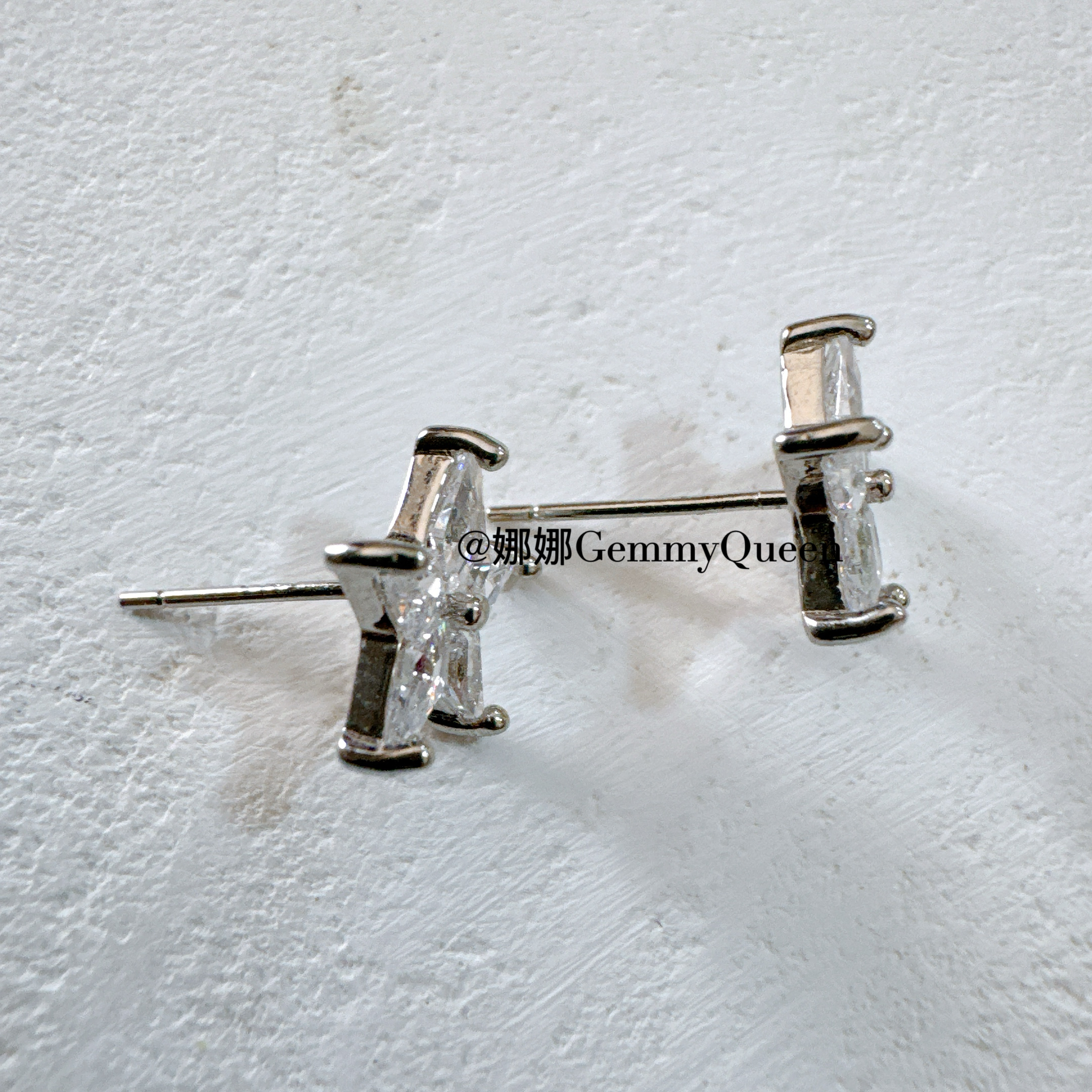 铜合金合成锆石耳饰 娜娜GemmyQueen耳环GQ04715