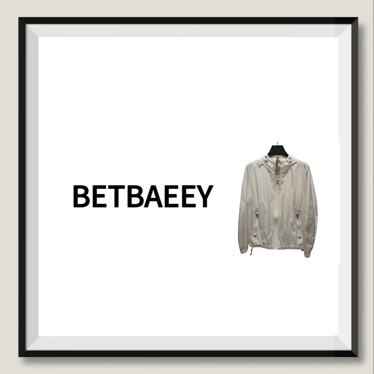 【小雪专属】2025春秋男女同款连帽冲锋衣潮流轻奢外套夹克808-1