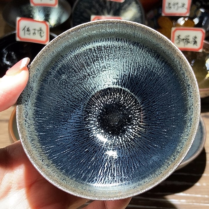 茶盏王林森银毫纯手工