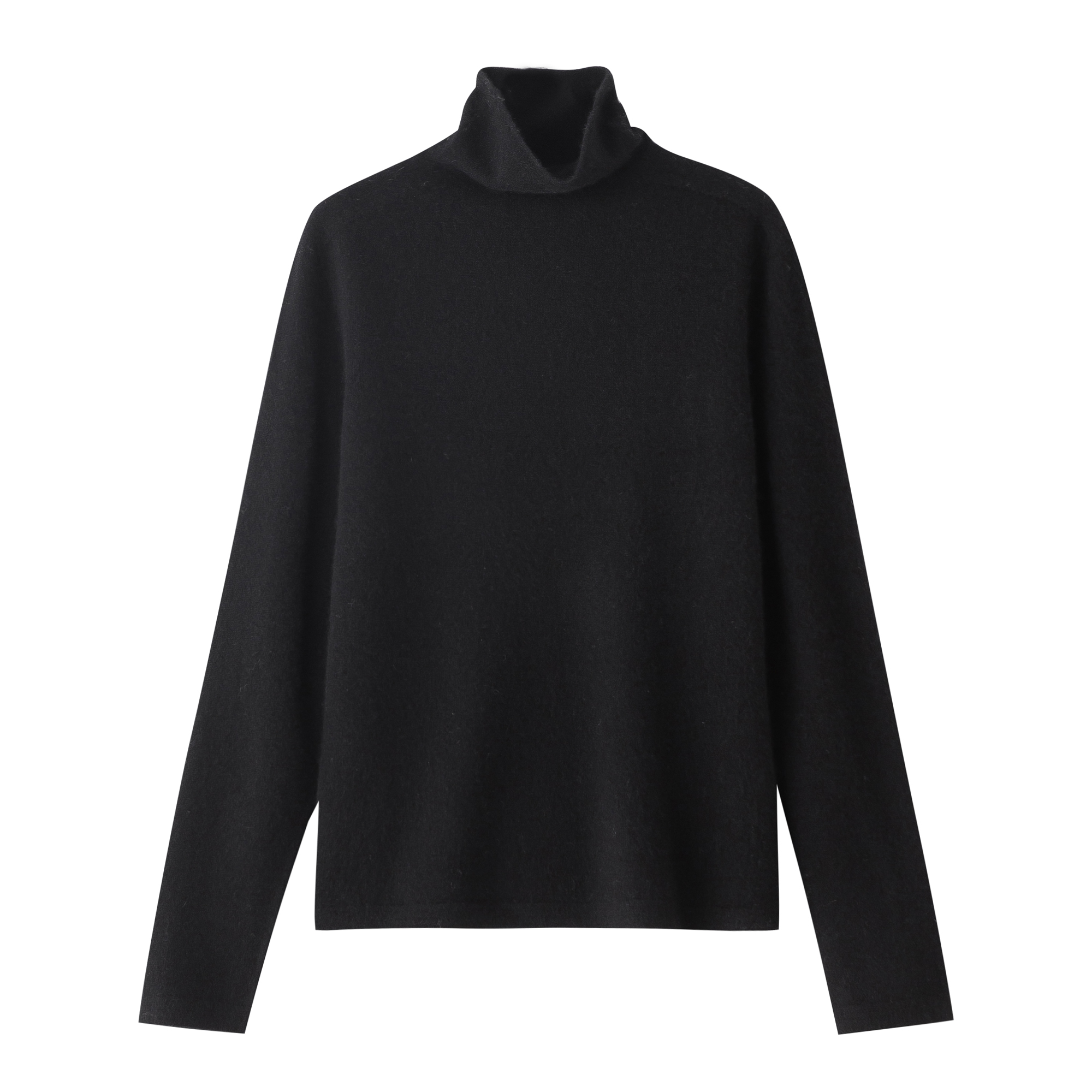 2025新款羊绒打底衫无缝一体羊绒衫高领修身百搭毛衣针织衫25009