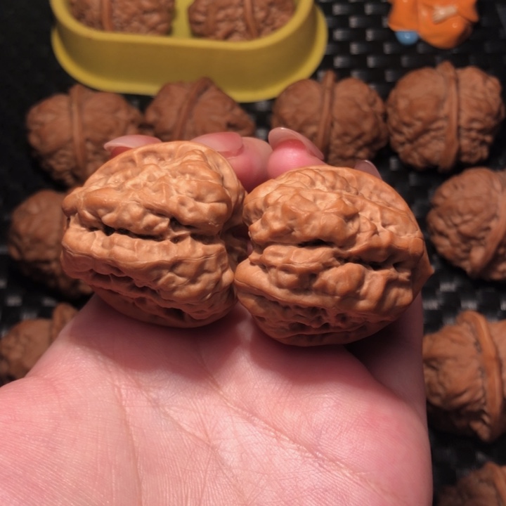 把件文玩核桃36边42肚四深开肌肉蛙