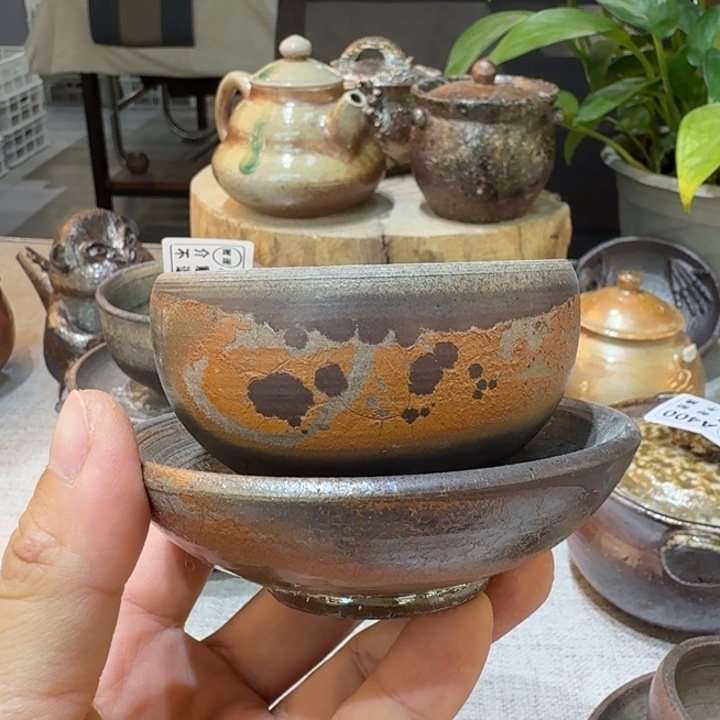 陶盘柴烧福利新品多多