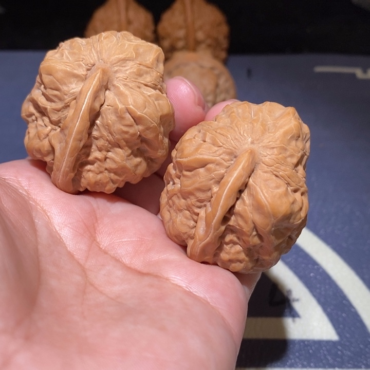 吊坠文玩核桃一帆风顺