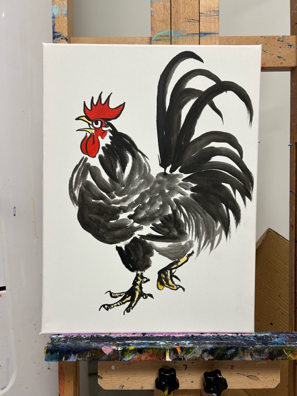 鸿运当头装饰画 x