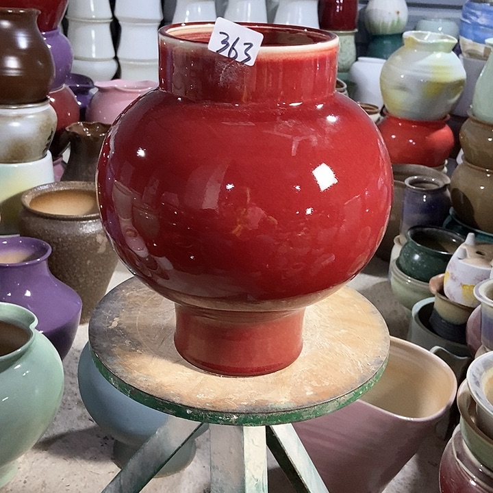 瓶口11高24无空景德镇陶瓷学院