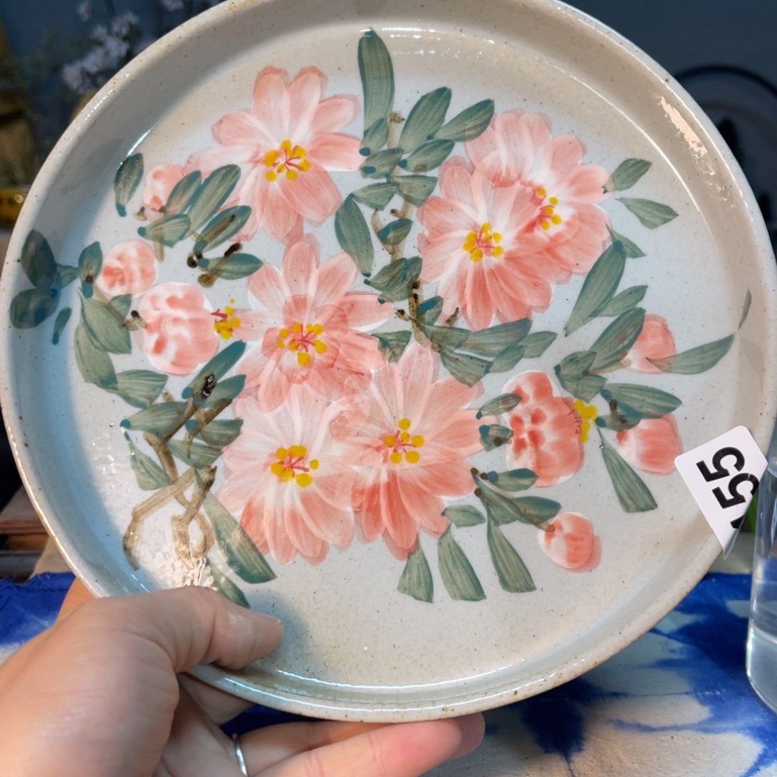 杯素浅陶瓷手工手绘