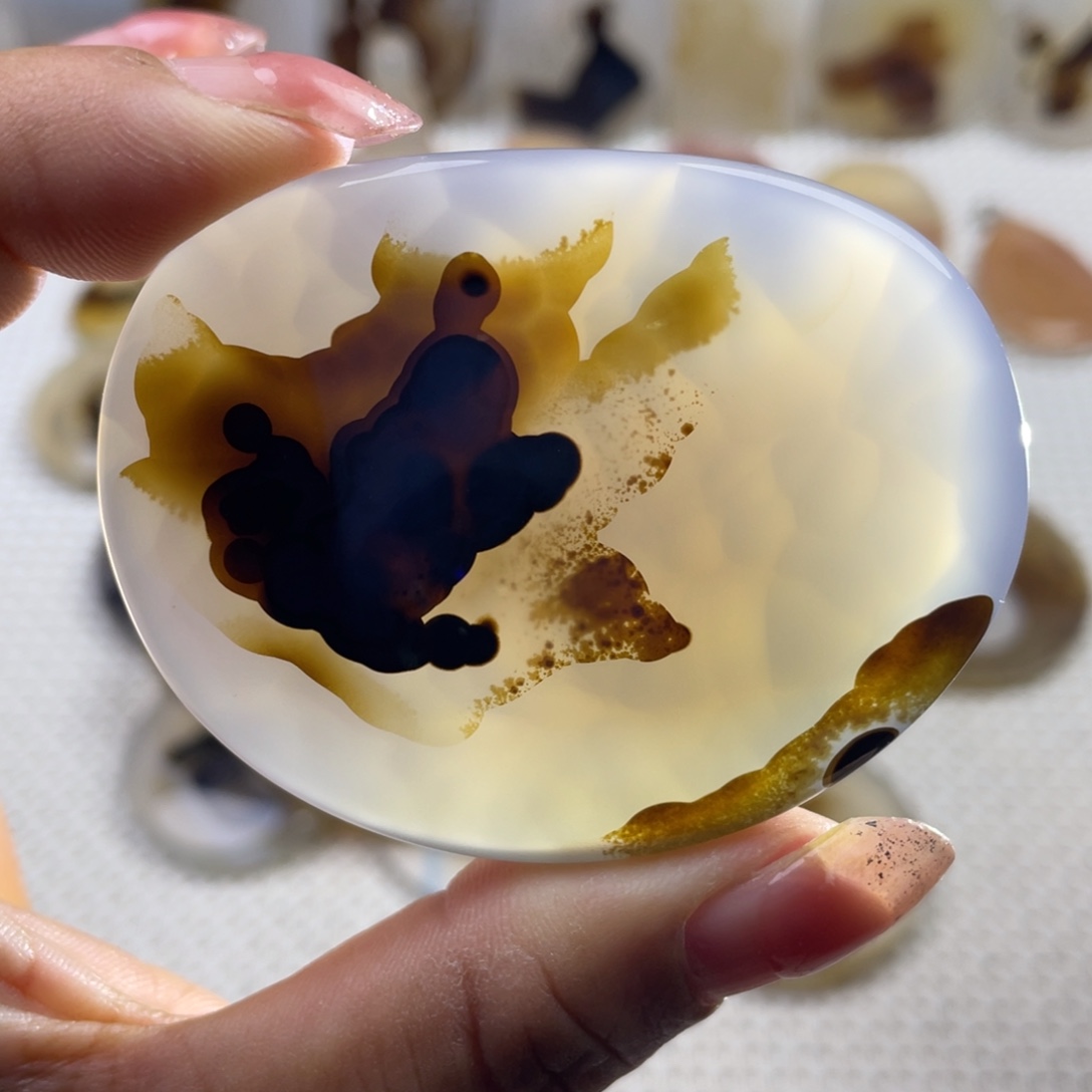 玛瑙/玉髓未镶嵌颈饰