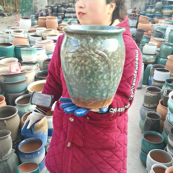 红陶口20高26瑕疵