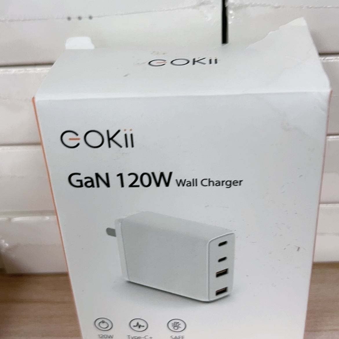 【闪购商品】95新120w充电头