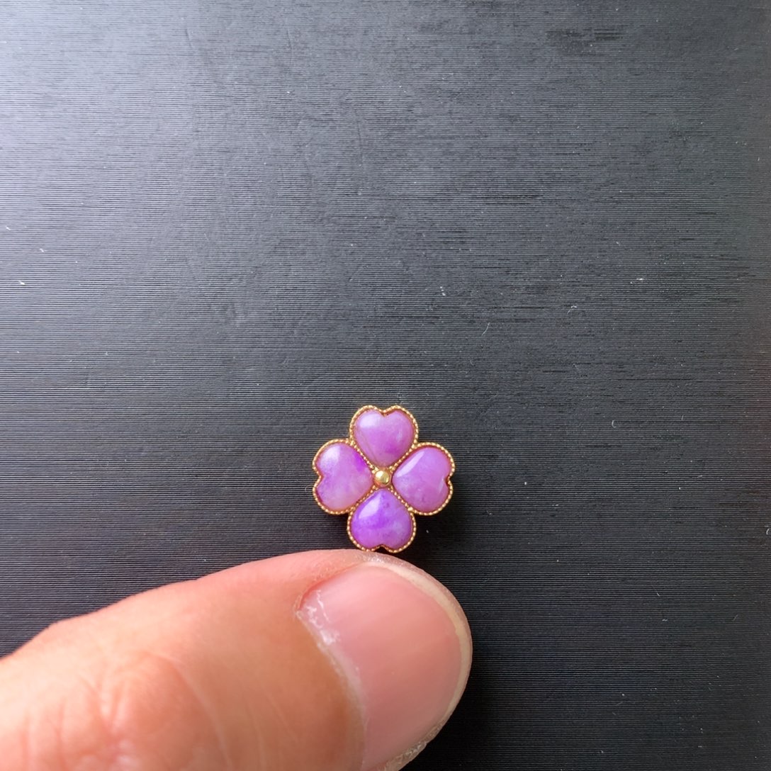 苏纪石（舒俱来）18K金镶嵌吊坠