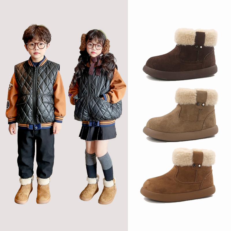 【美拉徳爆款小土豆】-20℃不冻脚 软萌显脚小踩云感保暖雪地防滑靴