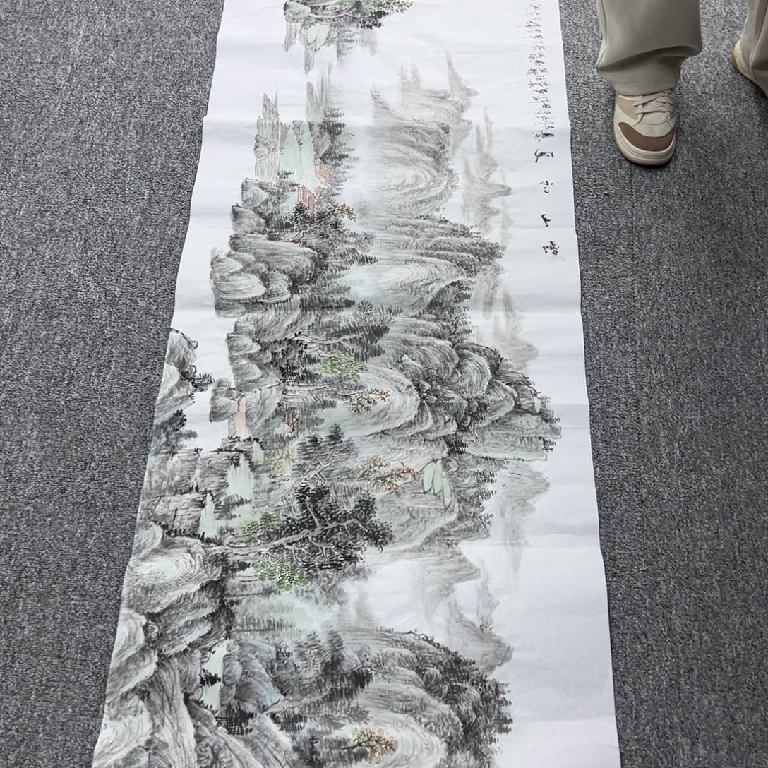 国画纯手绘字画宣纸