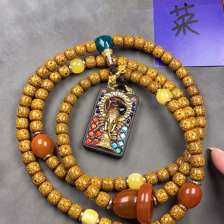 星月菩提吊坠星月