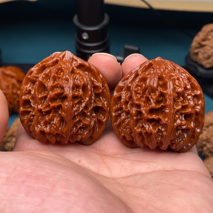 文玩核桃把件机刷野牛43尺