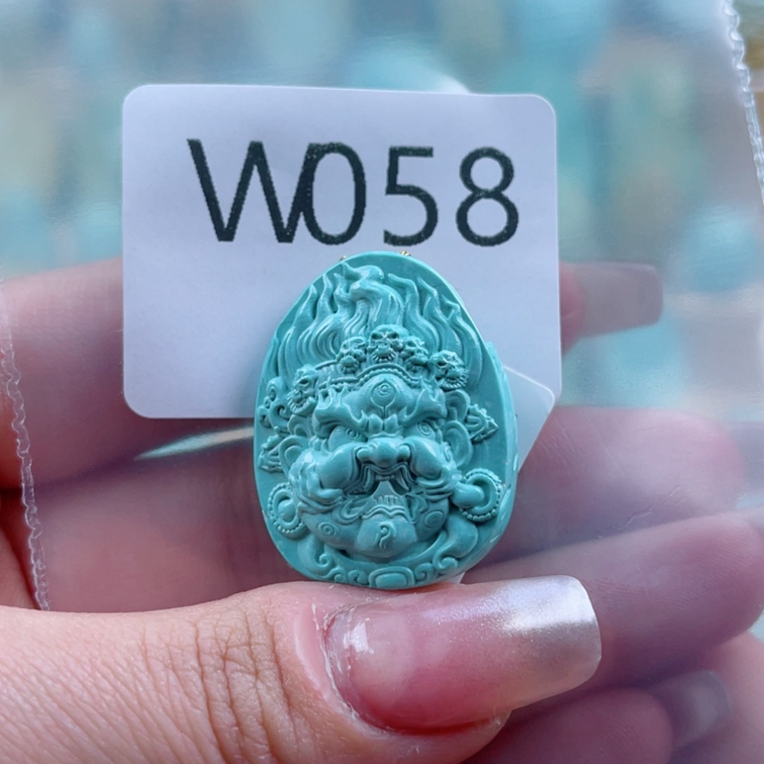 ****哥绿松石未镶嵌珠宝奇石