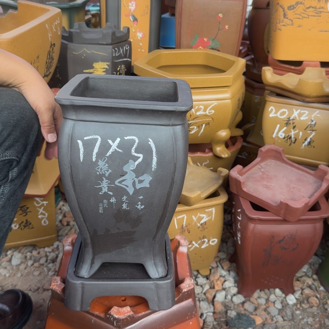 紫砂花盆花盆盆景盆栽