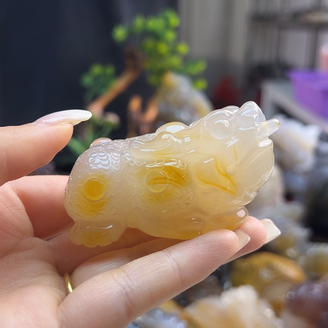 玛瑙/玉髓未镶嵌吊坠(不含链)